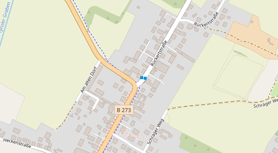 KFZ Werkstatt auf Satellitenbild