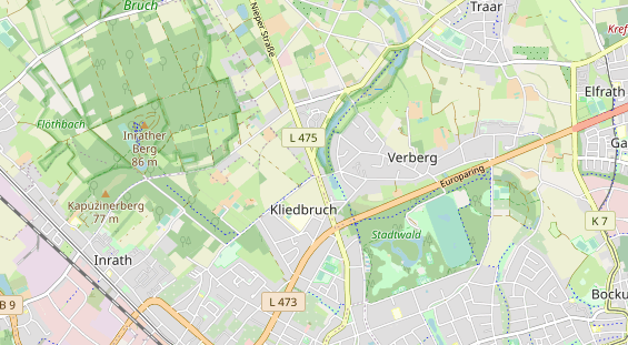 KFZ Werkstatt auf Karte
