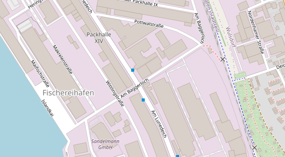 KFZ Werkstatt auf Satellitenbild