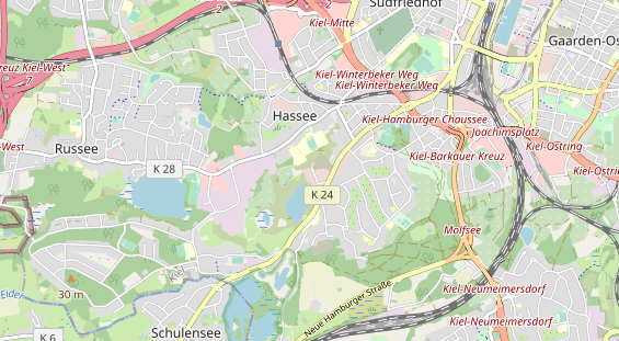 KFZ Werkstatt auf Karte