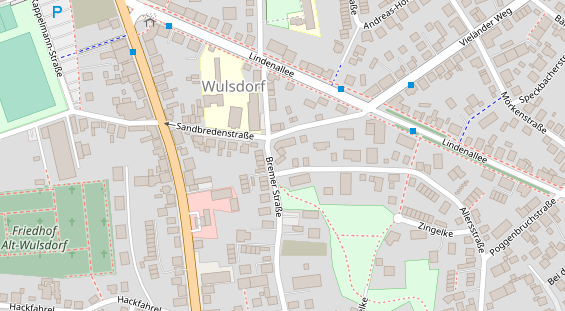 KFZ Werkstatt auf Satellitenbild