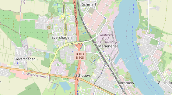 KFZ Werkstatt auf Karte