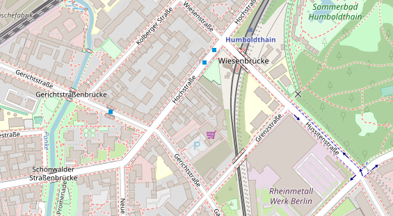 KFZ Werkstatt auf Satellitenbild