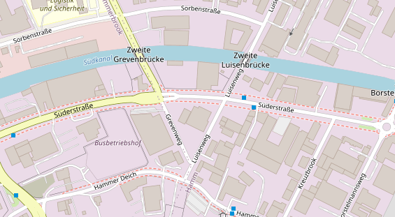 KFZ Werkstatt auf Satellitenbild