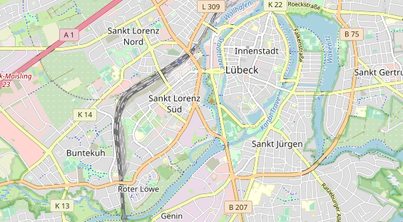 KFZ Werkstatt auf Karte