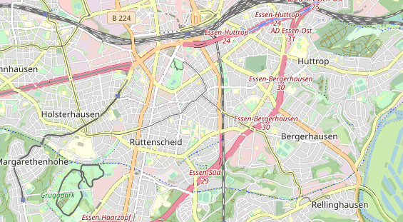 KFZ Werkstatt auf Karte