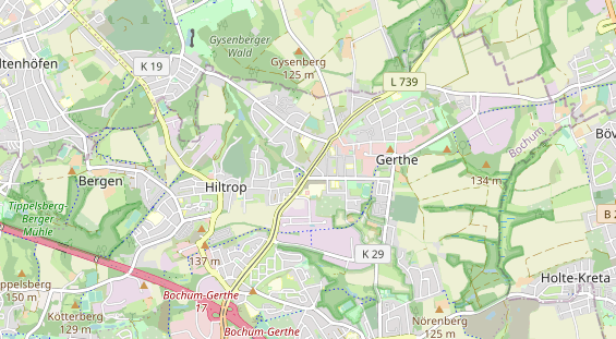 KFZ Werkstatt auf Karte