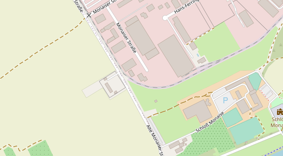 KFZ Werkstatt auf Satellitenbild
