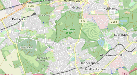 KFZ Werkstatt auf Karte