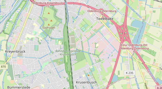 KFZ Werkstatt auf Karte