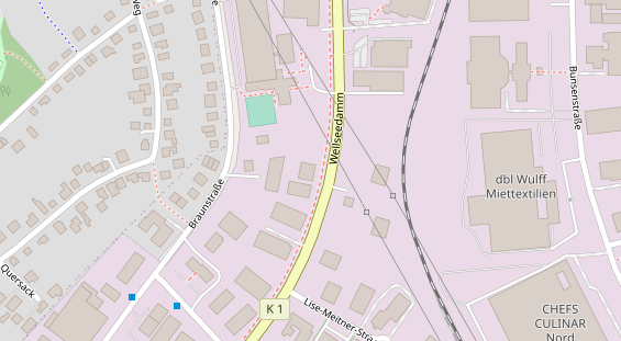 KFZ Werkstatt auf Satellitenbild