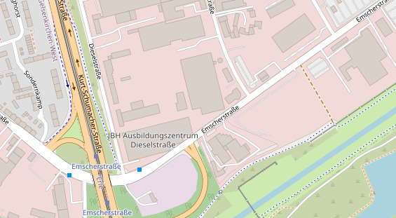KFZ Werkstatt auf Satellitenbild