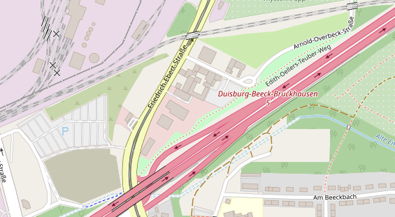 KFZ Werkstatt auf Satellitenbild