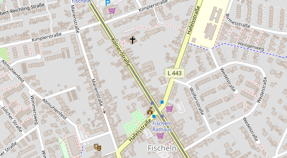 KFZ Werkstatt auf Satellitenbild
