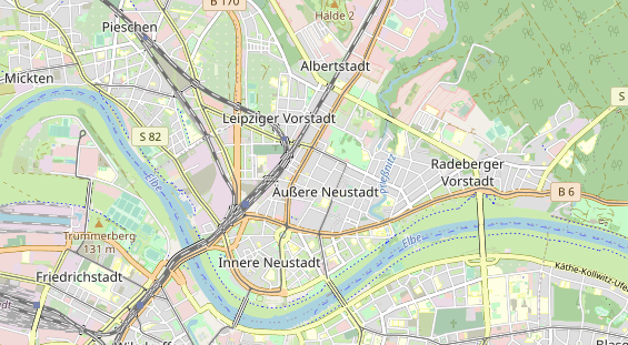 KFZ Werkstatt auf Karte