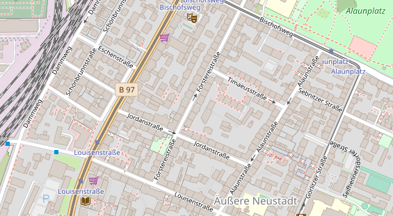 KFZ Werkstatt auf Karte