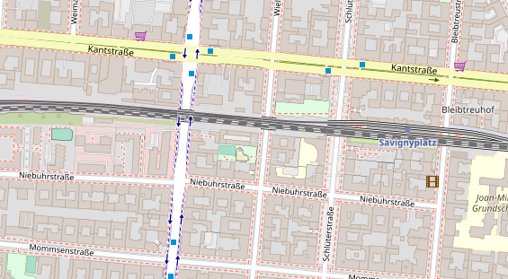 KFZ Werkstatt auf Satellitenbild