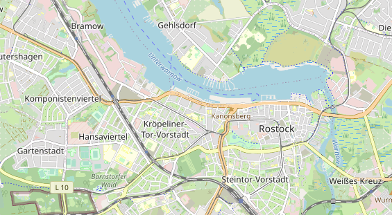 KFZ Werkstatt auf Karte