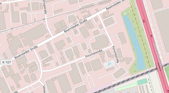KFZ Werkstatt auf Karte