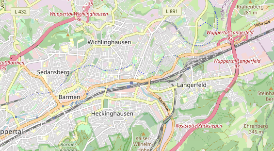 KFZ Werkstatt auf Karte