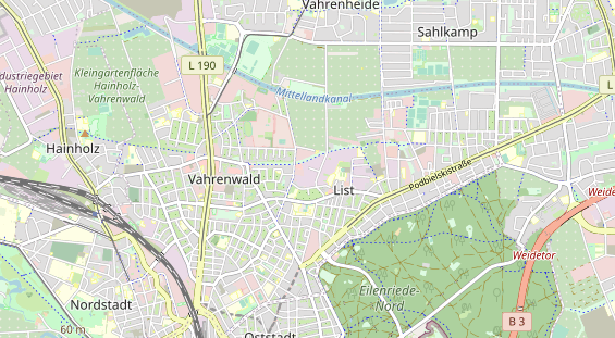 KFZ Werkstatt auf Karte