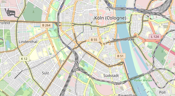 KFZ Werkstatt auf Karte