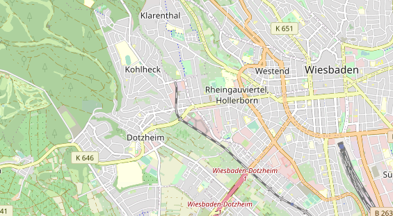 KFZ Werkstatt auf Karte