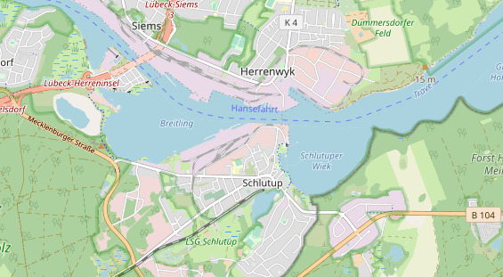 KFZ Werkstatt auf Karte