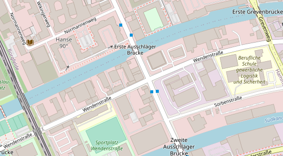 KFZ Werkstatt auf Karte