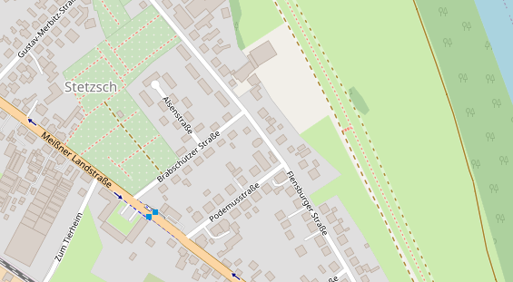 KFZ Werkstatt auf Satellitenbild