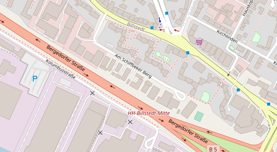KFZ Werkstatt auf Satellitenbild