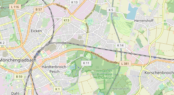 KFZ Werkstatt auf Karte