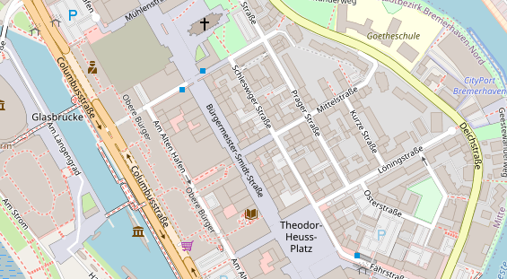 KFZ Werkstatt auf Satellitenbild