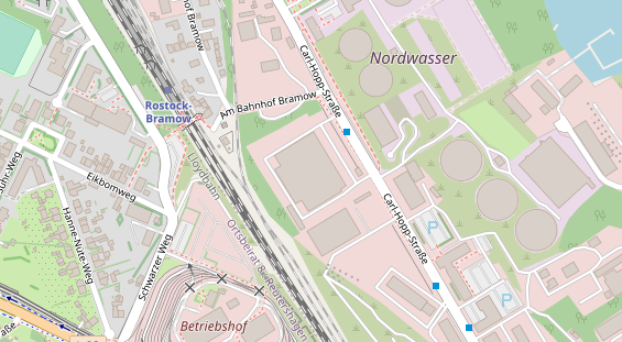 KFZ Werkstatt auf Satellitenbild