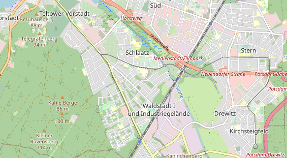 KFZ Werkstatt auf Karte