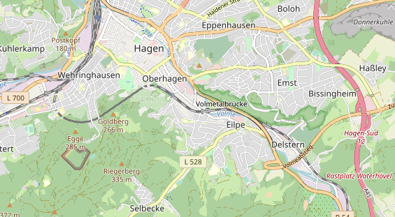 KFZ Werkstatt auf Karte