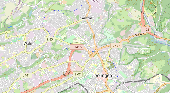 KFZ Werkstatt auf Karte