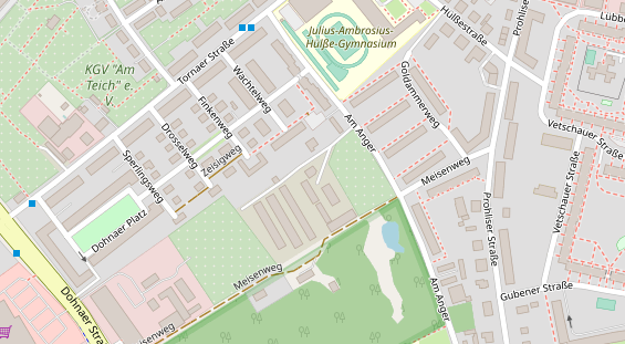 KFZ Werkstatt auf Satellitenbild