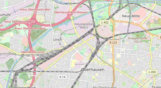 KFZ Werkstatt auf Karte