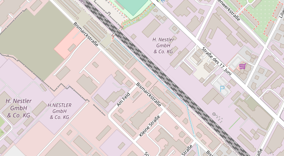KFZ Werkstatt auf Satellitenbild