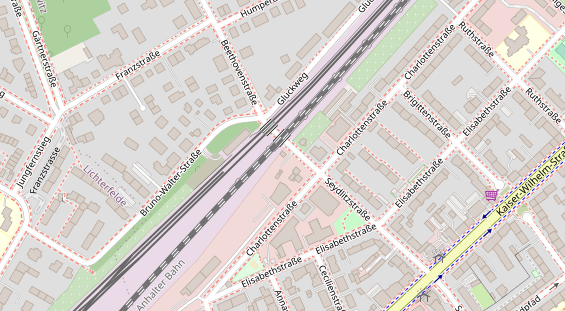 KFZ Werkstatt auf Satellitenbild