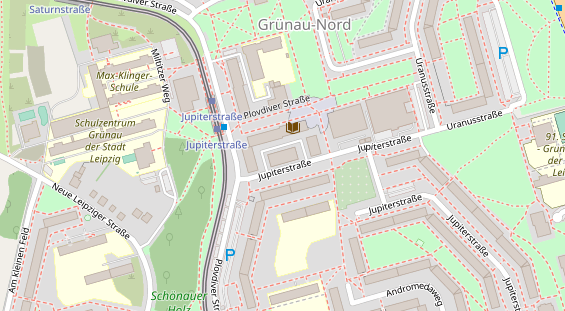 KFZ Werkstatt auf Satellitenbild