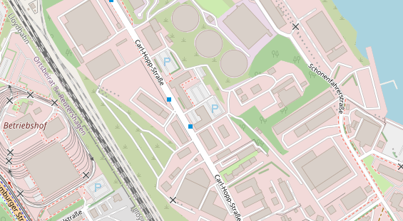 KFZ Werkstatt auf Satellitenbild