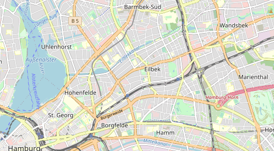 KFZ Werkstatt auf Karte