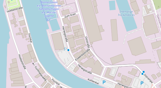 KFZ Werkstatt auf Satellitenbild