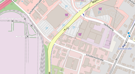 KFZ Werkstatt auf Satellitenbild