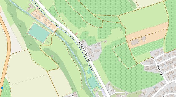 KFZ Werkstatt auf Satellitenbild