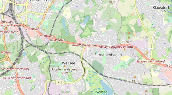 KFZ Werkstatt auf Karte