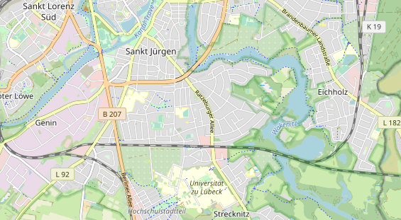 KFZ Werkstatt auf Karte