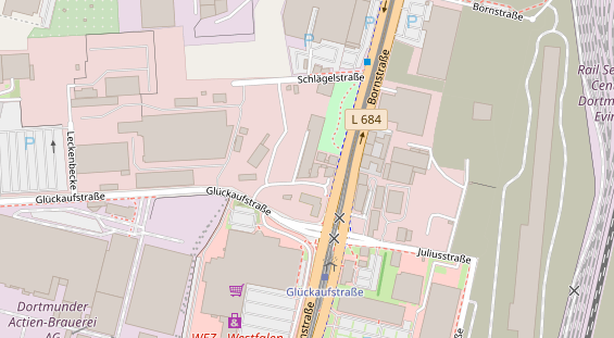 KFZ Werkstatt auf Satellitenbild